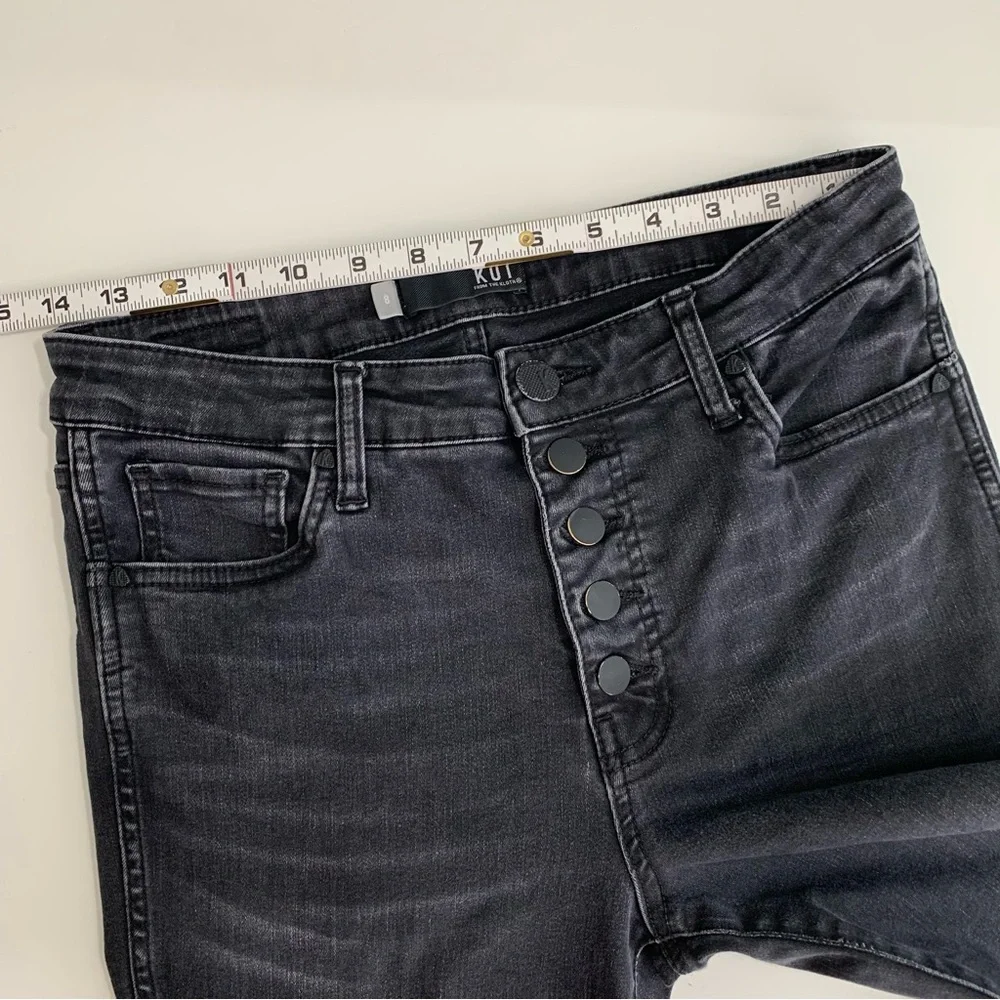 Kut from the Kloth High Rise MIA Fab Ab Skinny Jeans Size 8